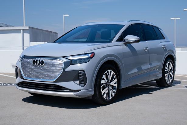 used 2024 Audi Q4 e-tron car, priced at $26,990