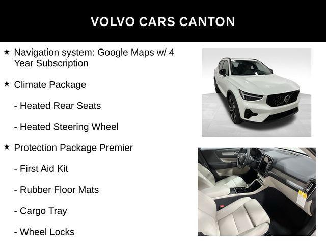 new 2025 Volvo XC40 car, priced at $49,810
