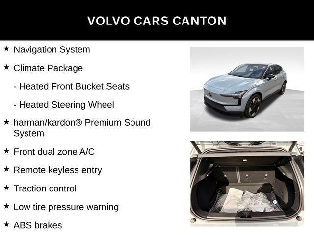 new 2025 Volvo EX30 car, priced at $48,595
