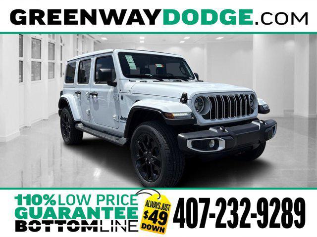 new 2025 Jeep Wrangler 4xe car, priced at $50,850