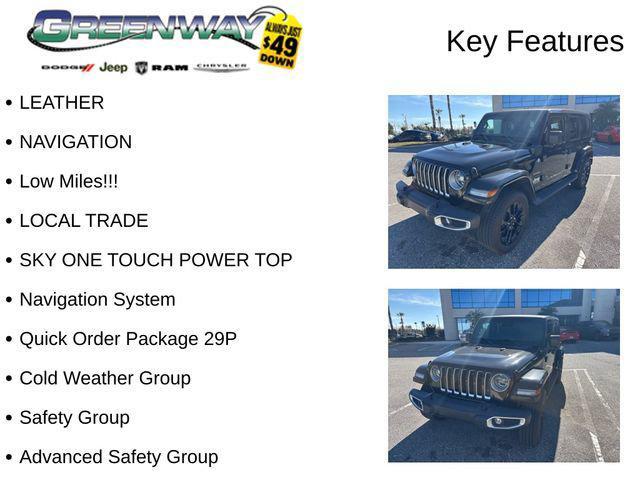 used 2021 Jeep Wrangler Unlimited 4xe car, priced at $34,506