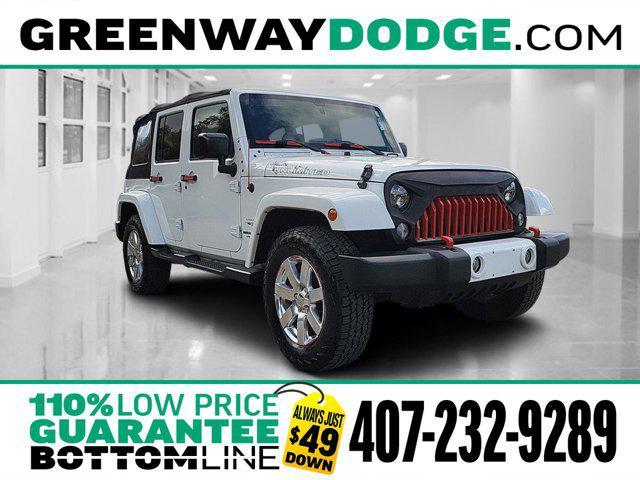 used 2016 Jeep Wrangler Unlimited car, priced at $22,830