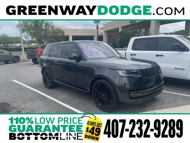 used 2023 Land Rover Range Rover car, priced at $113,507