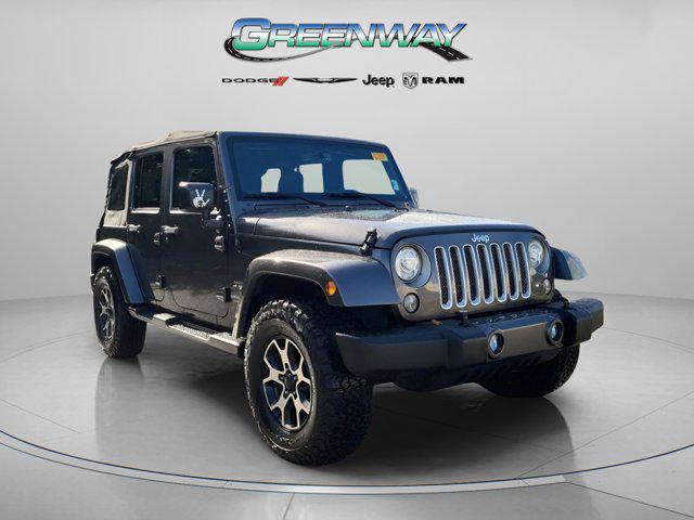 used 2017 Jeep Wrangler Unlimited car, priced at $16,497