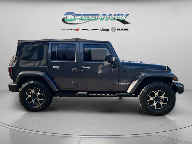 used 2017 Jeep Wrangler Unlimited car, priced at $16,497