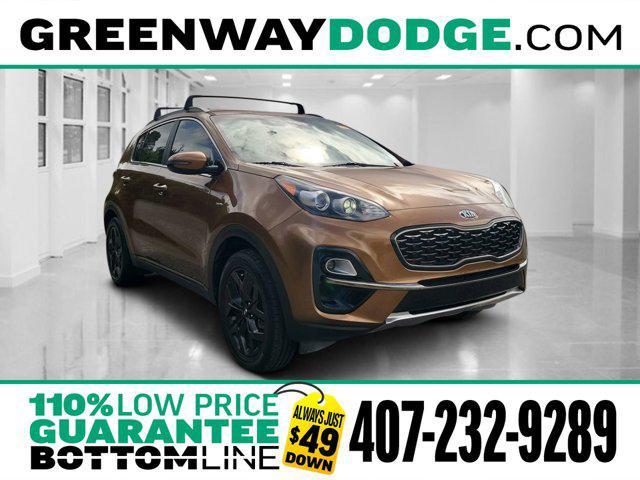 used 2021 Kia Sportage car, priced at $16,367