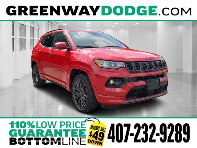 used 2023 Jeep Compass car, priced at $19,968