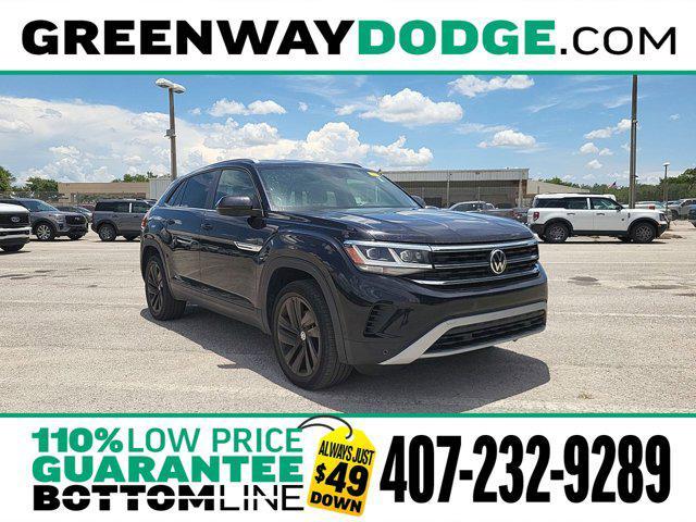 used 2022 Volkswagen Atlas Cross Sport car, priced at $22,226