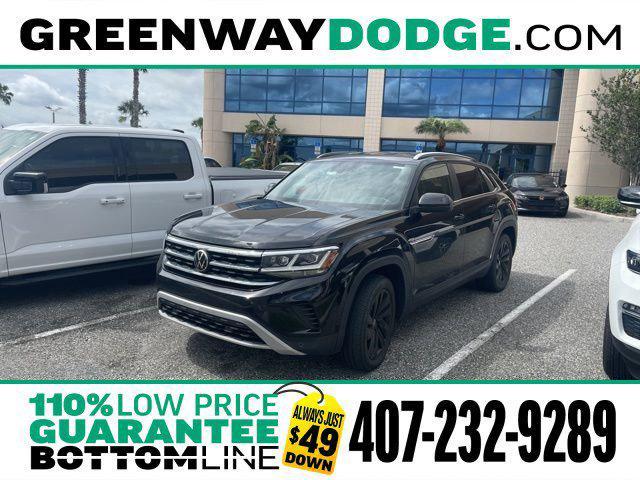 used 2022 Volkswagen Atlas Cross Sport car, priced at $22,226