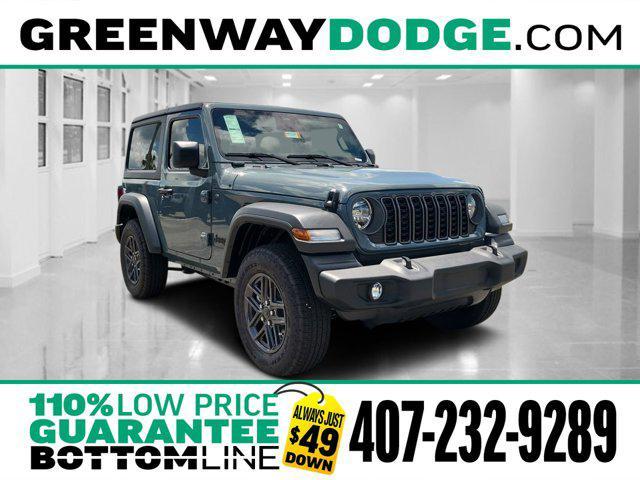 new 2025 Jeep Wrangler car, priced at $37,372
