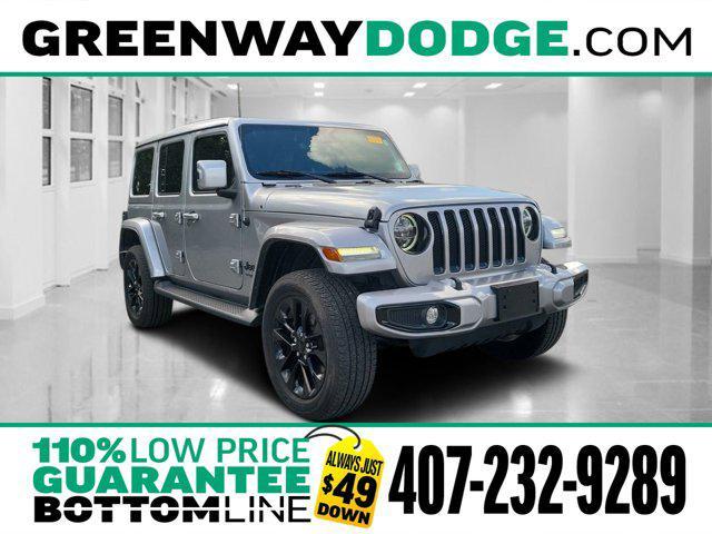 used 2021 Jeep Wrangler Unlimited car, priced at $36,498