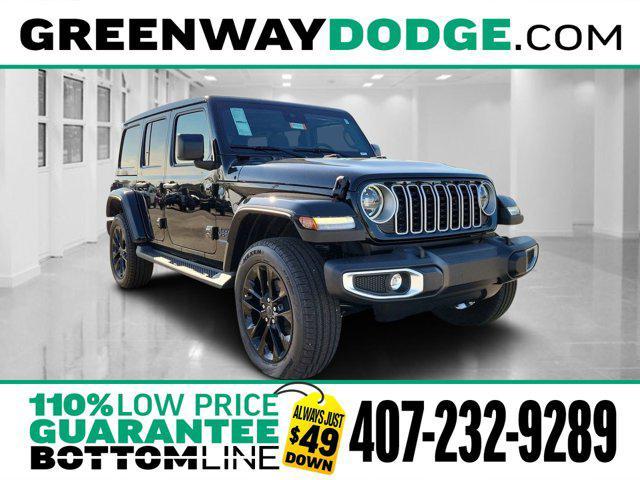 new 2025 Jeep Wrangler 4xe car, priced at $54,445