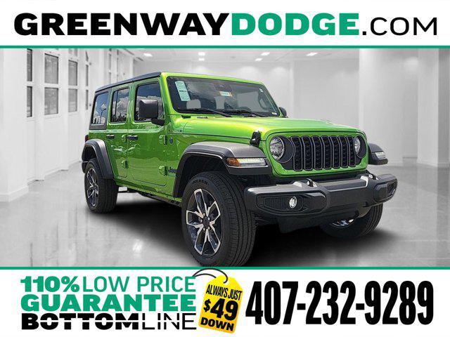 new 2025 Jeep Wrangler 4xe car, priced at $44,741