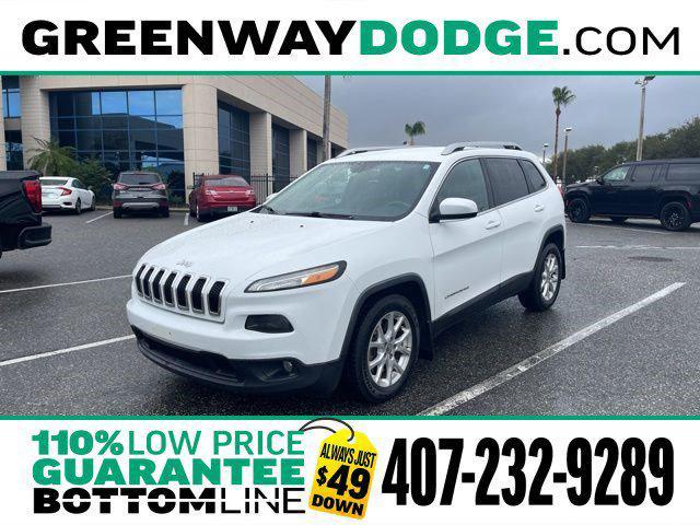 used 2015 Jeep Cherokee car, priced at $11,221