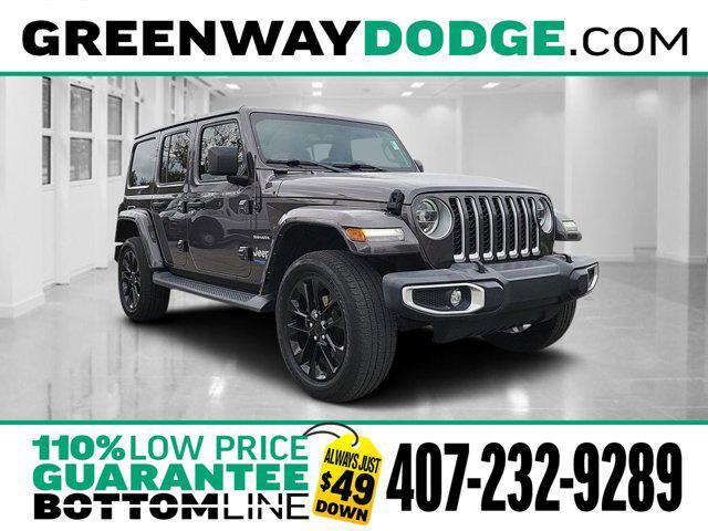 used 2021 Jeep Wrangler Unlimited car, priced at $33,830