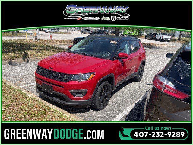 used 2018 Jeep Compass car, priced at $19,682