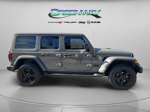 used 2021 Jeep Wrangler Unlimited car, priced at $27,733