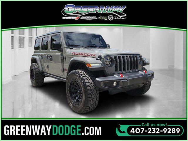 used 2022 Jeep Wrangler Unlimited car, priced at $46,969