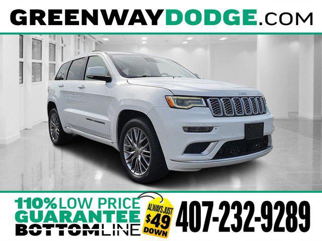 used 2017 Jeep Grand Cherokee car, priced at $18,686