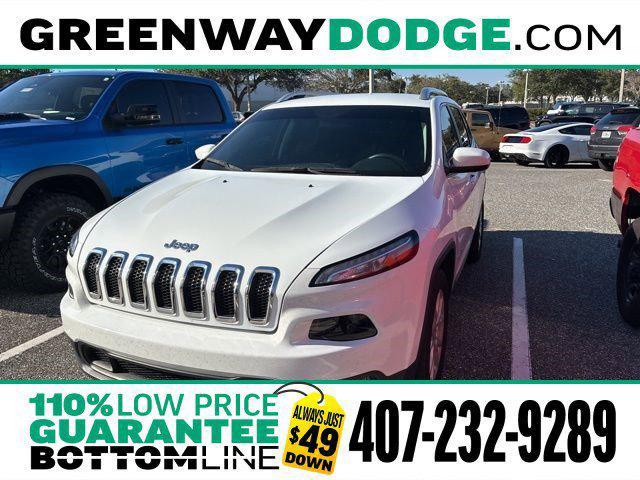 used 2017 Jeep Cherokee car, priced at $11,659