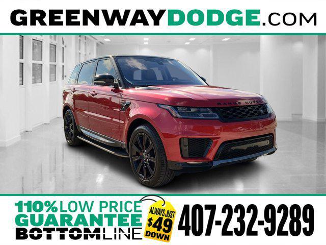 used 2021 Land Rover Range Rover Sport car, priced at $30,580