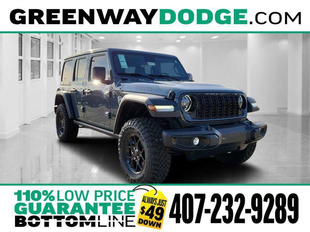 new 2025 Jeep Wrangler car, priced at $49,464