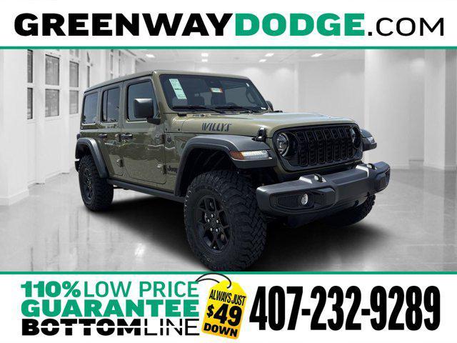 new 2025 Jeep Wrangler car, priced at $47,307