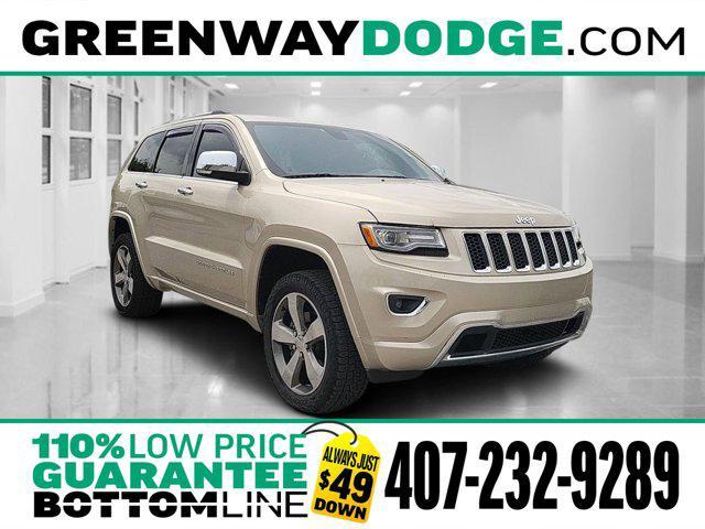 used 2015 Jeep Grand Cherokee car, priced at $15,949