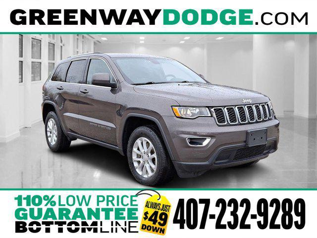 used 2021 Jeep Grand Cherokee car, priced at $24,485