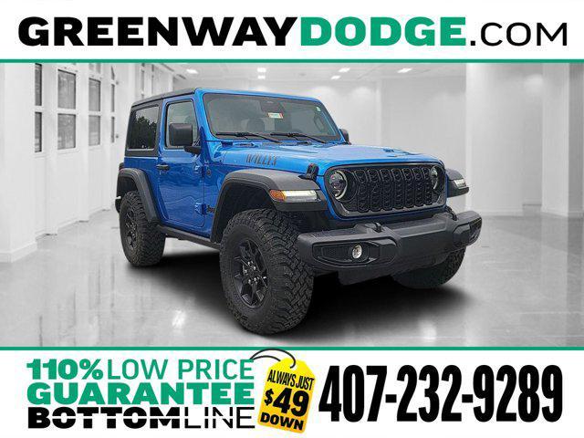 new 2025 Jeep Wrangler car, priced at $39,007