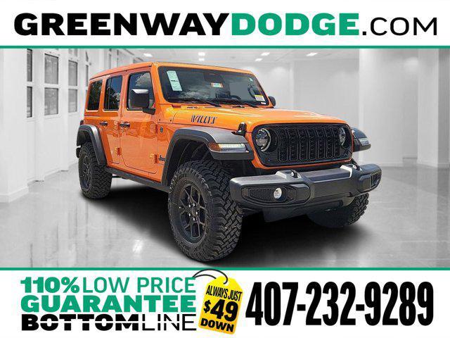 new 2025 Jeep Wrangler 4xe car, priced at $56,103