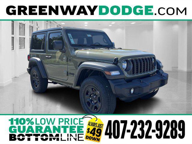 new 2025 Jeep Wrangler car, priced at $30,964