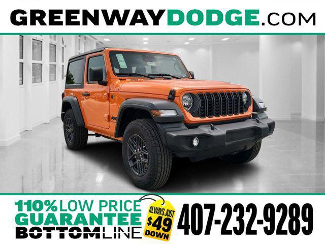 new 2025 Jeep Wrangler car, priced at $37,448