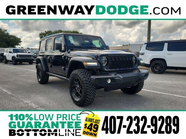 new 2025 Jeep Wrangler 4xe car, priced at $55,842