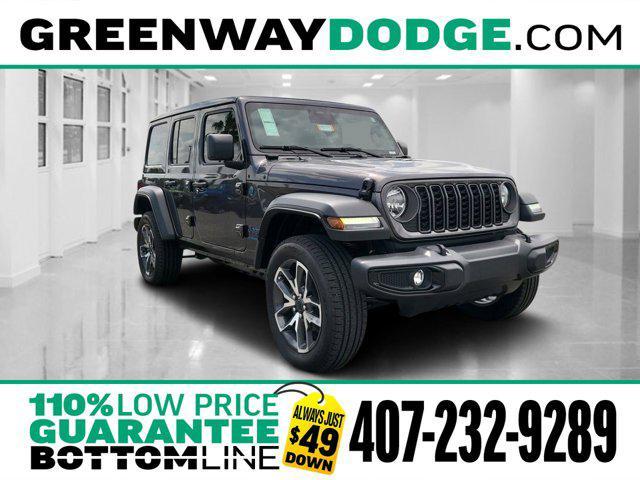 new 2025 Jeep Wrangler 4xe car, priced at $49,007