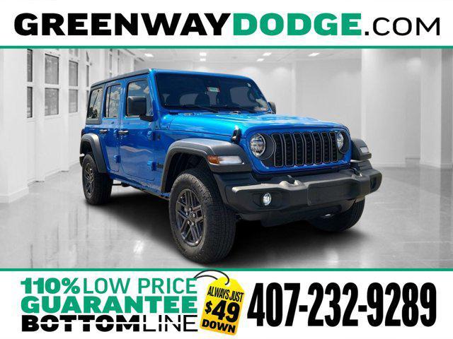 new 2025 Jeep Wrangler car, priced at $41,348