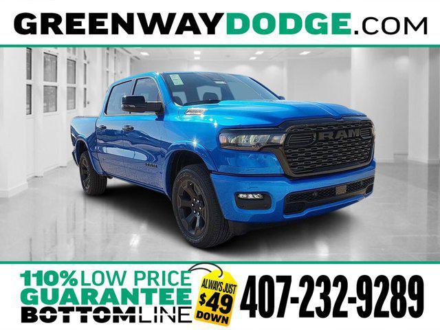 new 2025 Ram 1500 car, priced at $44,886