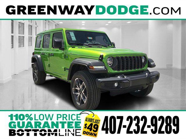 new 2025 Jeep Wrangler 4xe car, priced at $42,450