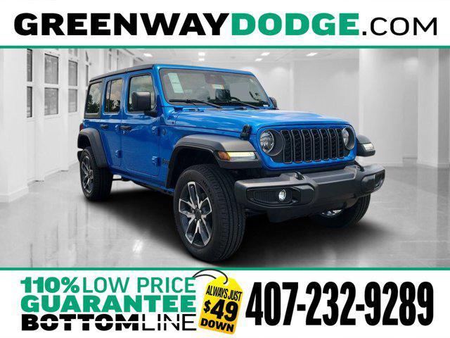 new 2025 Jeep Wrangler 4xe car, priced at $46,863