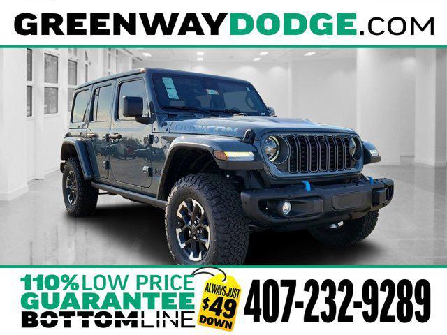 new 2025 Jeep Wrangler 4xe car, priced at $62,835