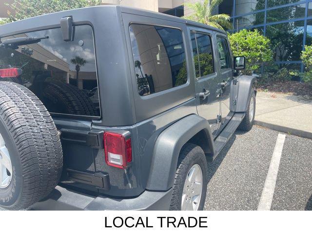 used 2017 Jeep Wrangler Unlimited car, priced at $19,718