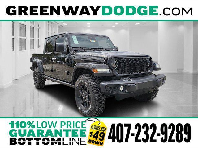 new 2024 Jeep Gladiator car, priced at $43,939