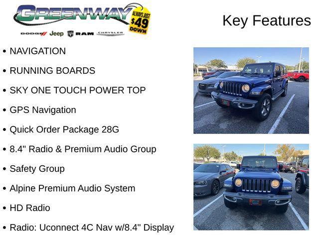 used 2020 Jeep Wrangler Unlimited car, priced at $27,990