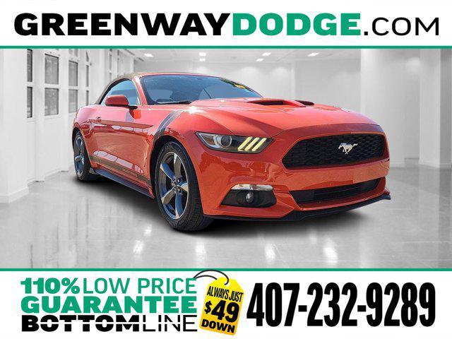 used 2015 Ford Mustang car, priced at $13,963