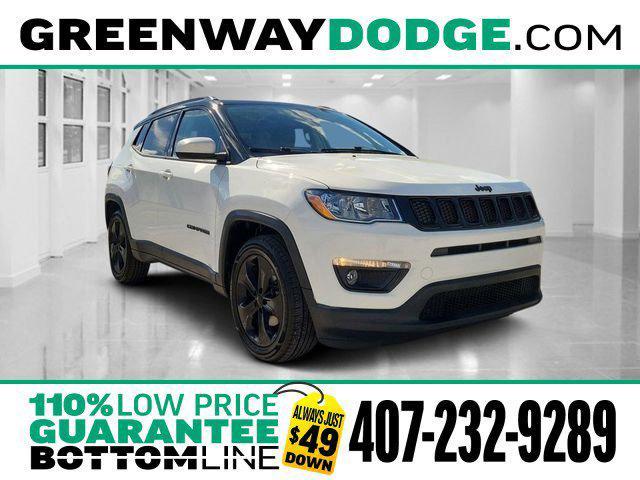 used 2020 Jeep Compass car, priced at $16,860