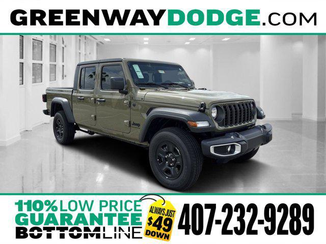 new 2025 Jeep Gladiator car, priced at $38,989