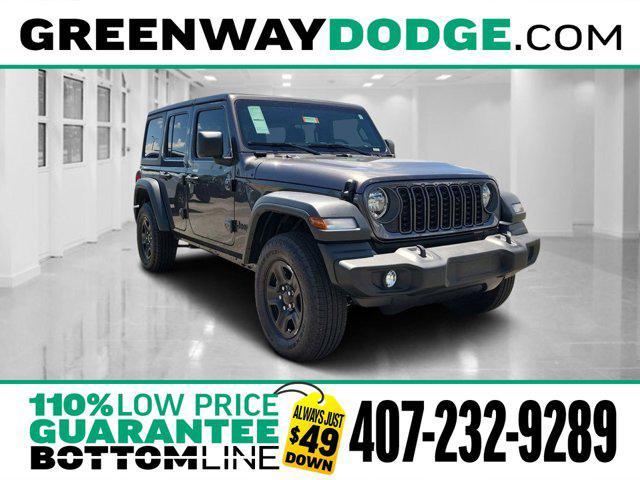 new 2025 Jeep Wrangler car, priced at $39,451