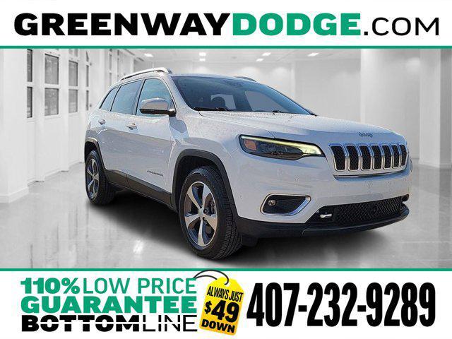 used 2021 Jeep Cherokee car, priced at $20,924