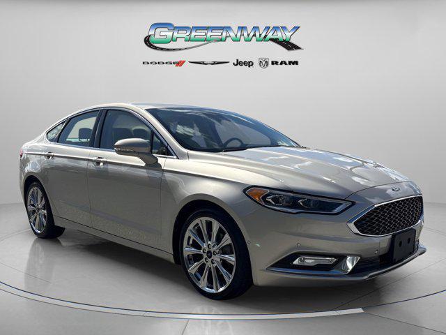 used 2017 Ford Fusion car, priced at $12,351