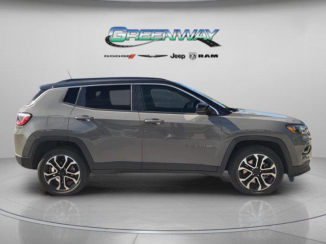 used 2023 Jeep Compass car, priced at $18,840